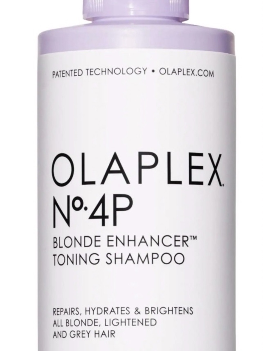 OLAPLEX No.4P Blonde Enhancer Toning Shampoo - Lavender & White